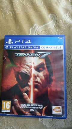 PS4 Tekken 7 game DVD