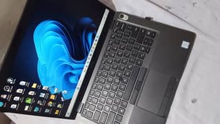 Dell Core i7 8th generation with 16 GB Ram and 256 SSD