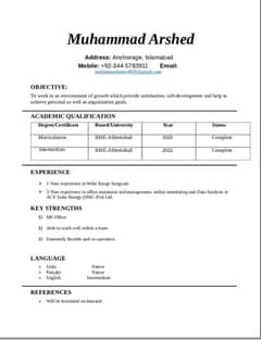 full time job chai ha office sa related work ho