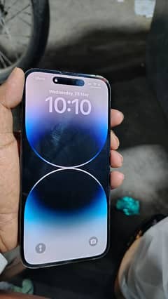 I phone 14 pro max 256GB batery 100