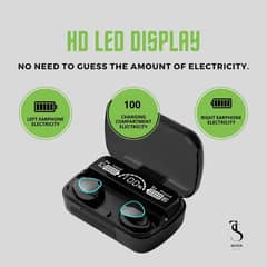 M10 Pro Earbuds Bluetooth 5.1 Touch Control Wireless headphones