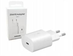 - *Samsung 25W Fast Charging USB-C Adapter*