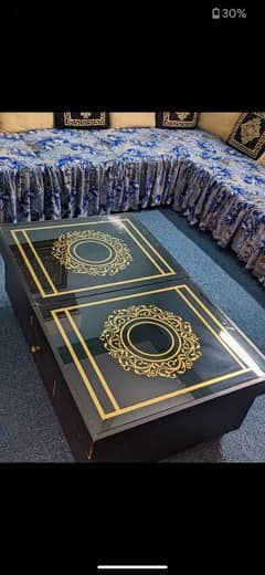 2 tables and dressing table