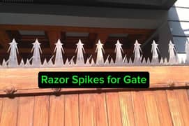Home Safety Razor Wire Spikes Concertina Barbed Chainlink Fence Mesh