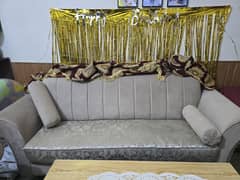 sofa set 3+1+1 neat, clean and strong build