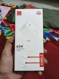 OnePlus 65watt orignal charger brand new with cable and box