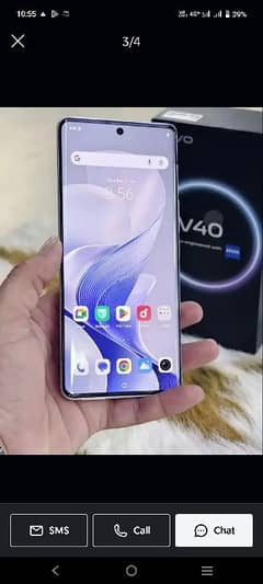 vivo v40 box charger Sath hai 10/10 condition A1