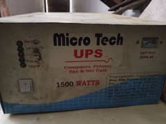 Micro Tech 1500 watt UPS.
