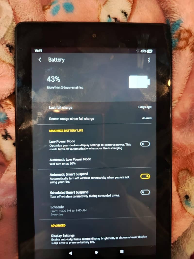 Amazon tablet 2/16gb android 9 version With box 1