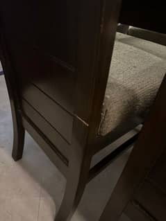 8 seater wooden dining table