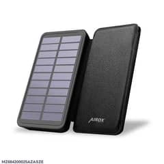 solar power bank 10000mah  with light