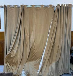 Barely Used Beige Grommet Curtain for Sale