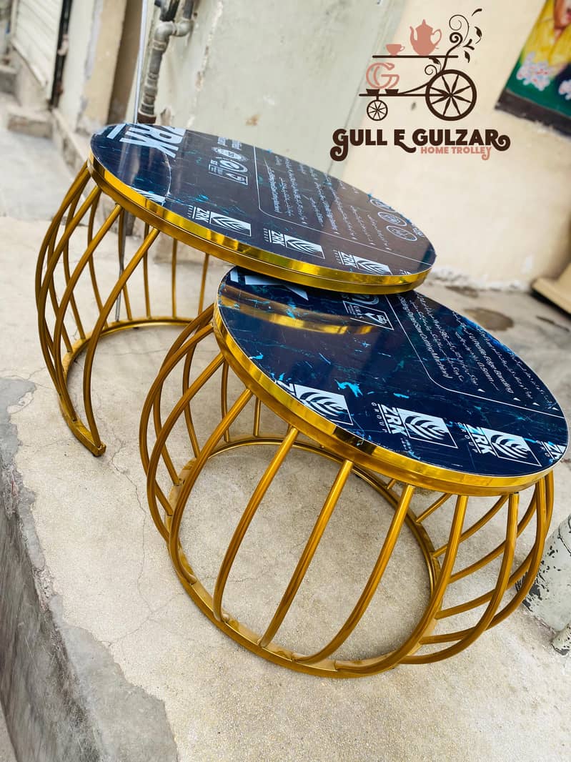 Nesting table & coffee table & consol 16