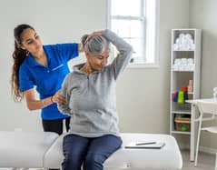 Female physiotherapist