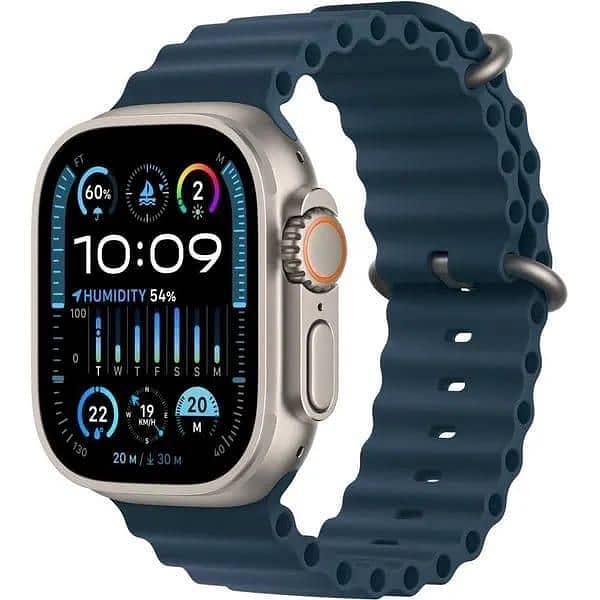 unisex digital display watch square case with textured strap 2