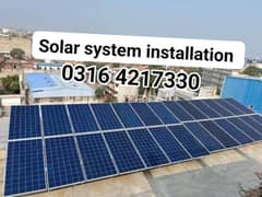Solar Installation | Solar System Install  Rabta krein 0316 4217330