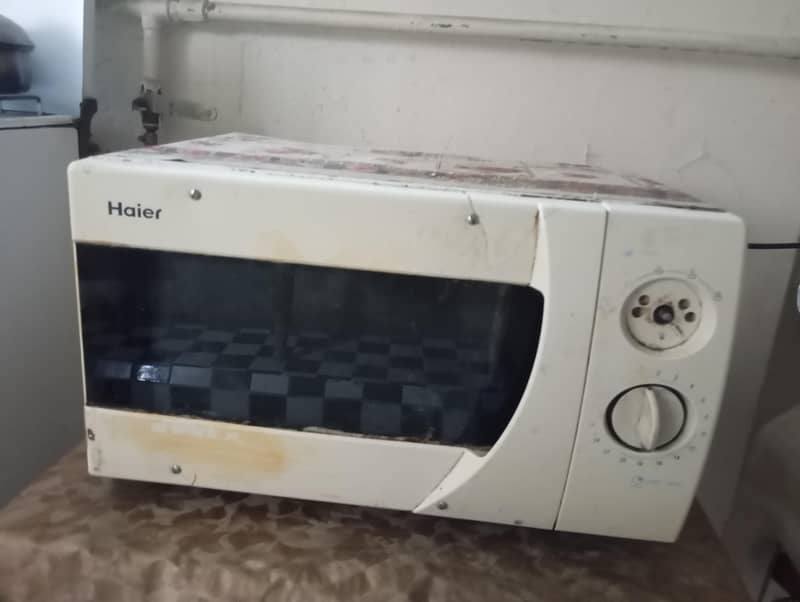 microwave with good condition only in 10,000 1