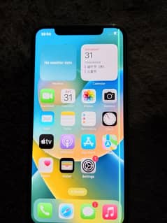 PTA approved iPhone x good condition line on screen good batery timing