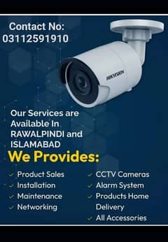 Installation and maintenance available and All Brands cameras availabl