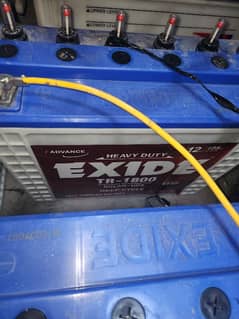 4  Exide batteries TR 1800