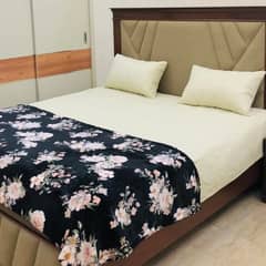 Daily basis 1bed ROM full furnished apartments safe and scour 100%coupe allow
