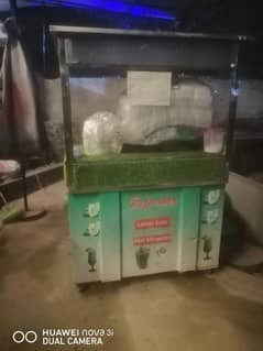 just like brand new stall 2 in 1. . with fryers