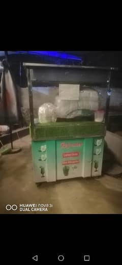 just like brand new counter  2 in 1.  with 2 fryers