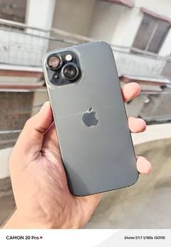 I phone 15jv 128gb 100 health with box total genuine and water pack