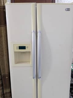 LG double door fridge