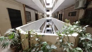 WELL MAINTAINED BUILDING AT SHAHRAH E FAISAL DUPLEX FLAT 1+3 WITH AMINITES