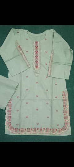 2 piece trouser and kurta stitched