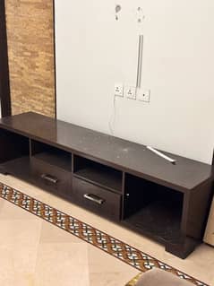 MDF wood console table