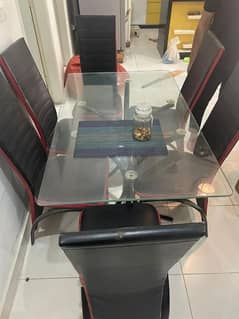 6 chair dining table for sale