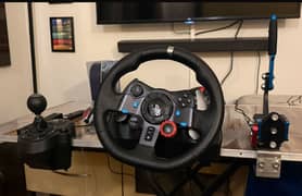 Logitech g29 with shifter and handbrake