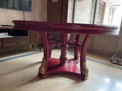 Round Dining table without chairs