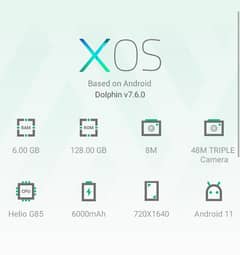 Infinix hot 10s best gemming mobile 6 128Gb and camera front 8m back