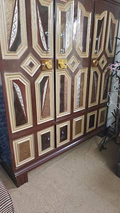iron/steel well condition bit used wardrobe for sale