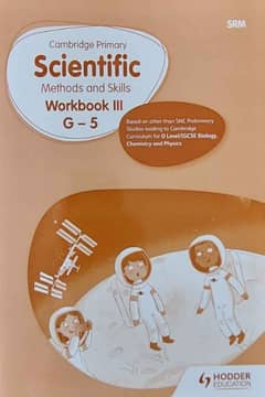 Cambridge Primary Scientific Methods and Skills Workbook III G-5