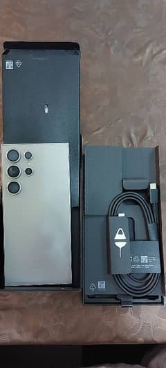 Samsung 24 Ultra 12/256 Physical Dual Sim With Complete Box Non PTA
