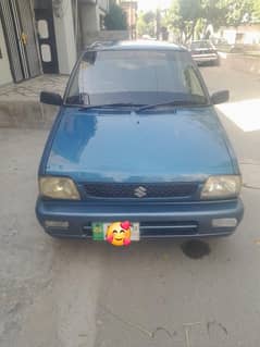 Mehran VXR 2010 model  blue colour AC working prize negotiable 975000