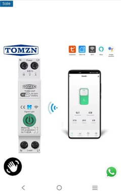 63 AMPERE REMOTE CONTROL WIFI MAIN BREAKER