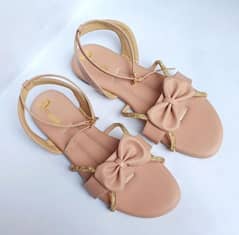 women's PU leather fancy sandals