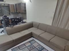 L shaped Sofa 8/10 condition urgent sale
