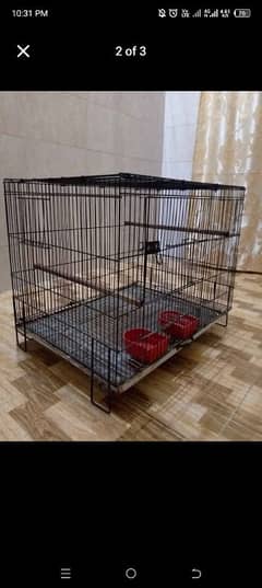 Folding Cage for sale 2 by 2.5