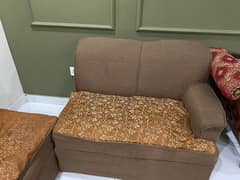 5 Seater (2+2+1) Sofa Set & Dewaan