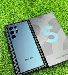 S22 ultra Physical Plus Esim 12/256 Official Approved with Box 10/9.5