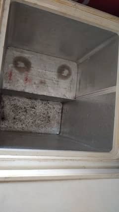 double door freezer 10/8  condition  only serious buyr contacat