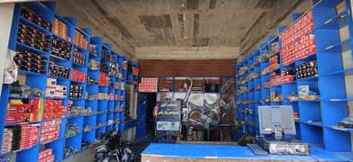 Bike spare parts shop for sale
