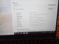 Dell 54000 i5 8th gen 8 GB RAM 256 GB SSD. TOUCH PANEL