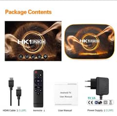 HK1 RBOX R1 Smart TV Box Android 11 4GB 64GB Rockchip RK3318 USB3.0